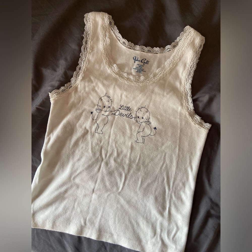 Brandy Melville Ronnie Devil Tank